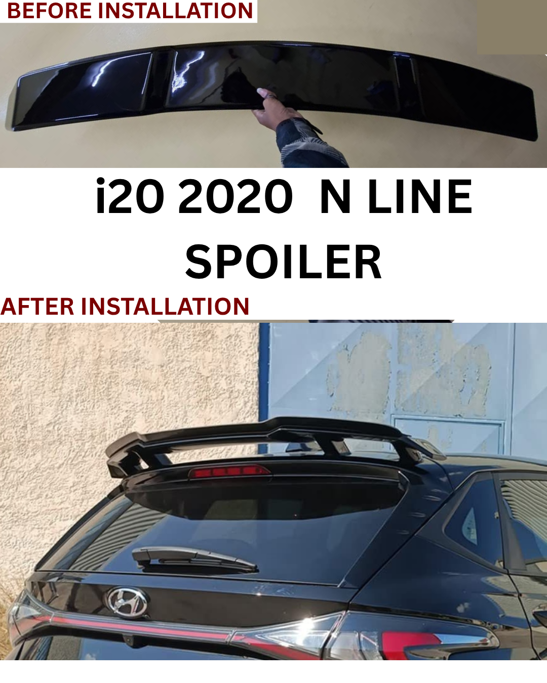 I20 2020 N LINE SPOILER