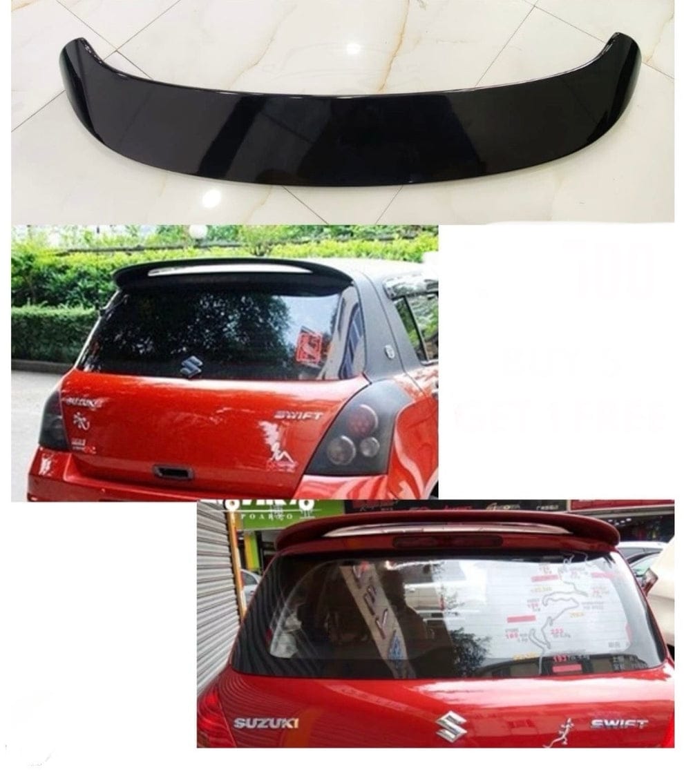 SWIFT REAR SPOILER 2005-2016 BLACK