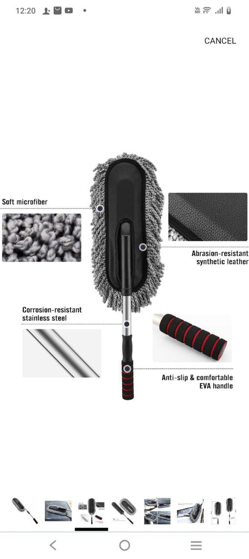 Premium Microfiber Car Duster